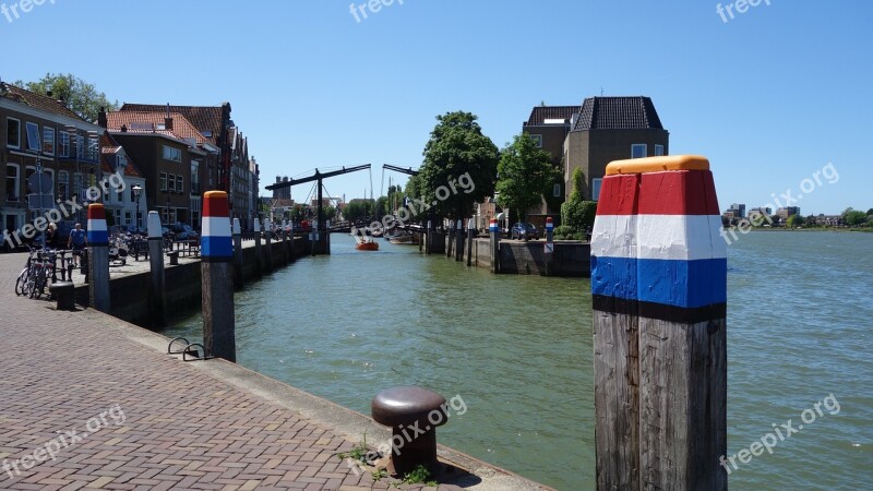 Netherlands Dordrecht Water City Boating