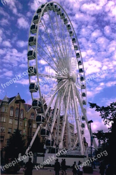 Ferris Wheel Sheffield Uk Yorkshire Outdoors