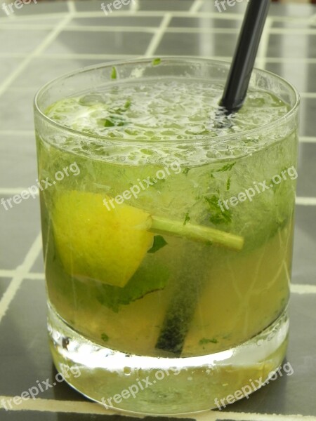 Mojito Drink Cocktail Vacations Refreshment