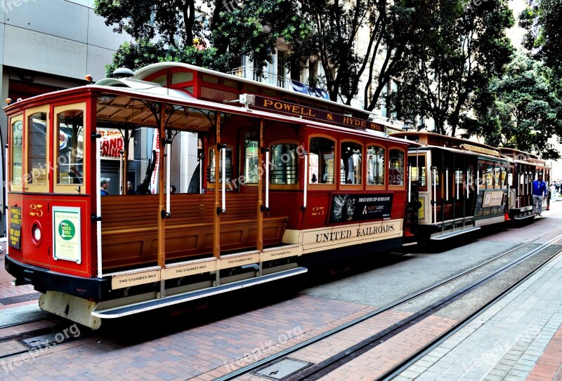 Cable Car San Francisco Cable California City