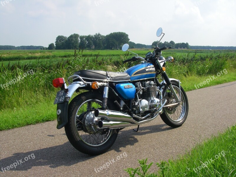 Motorcycle Honda Cb500 Classic Motor