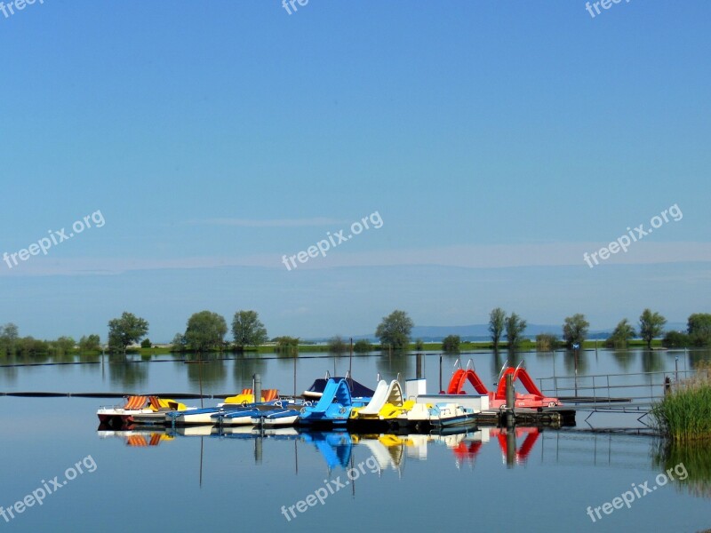 Lake Constance Lagoon Boat Rental Water Blue Sky