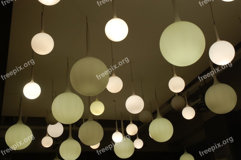 Light White Ceiling Light And Shade Free Photos