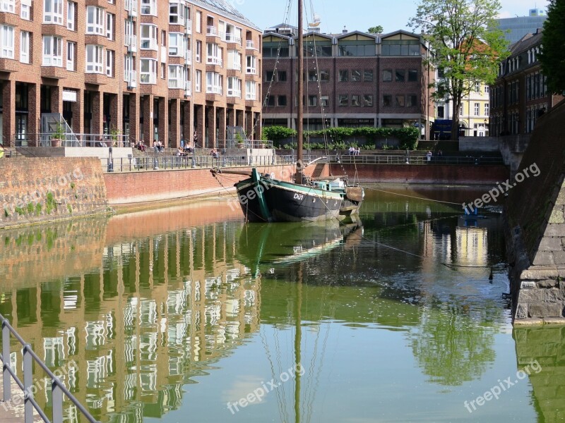 Boat City Düsseldorf Free Photos