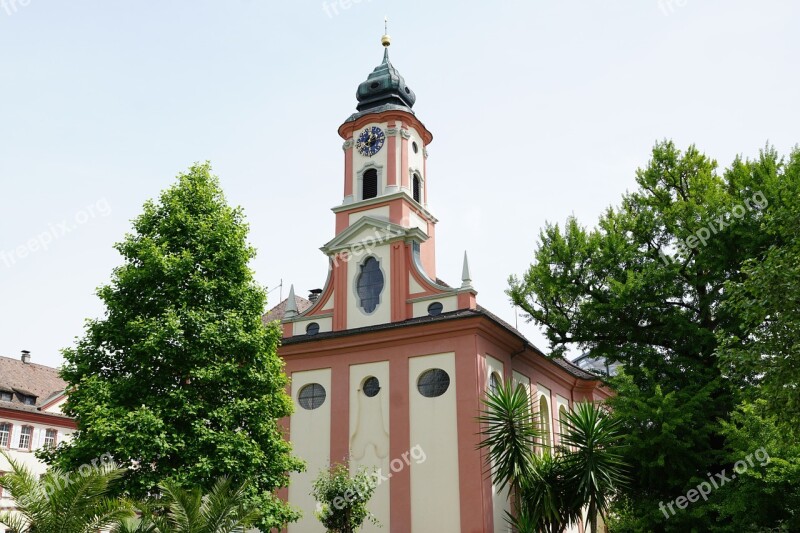 Church Mainau Lake Constance Party Luck