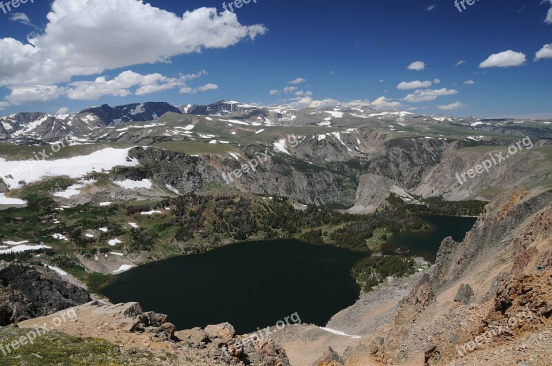 Bear Tooth Pass Lake Free Photos