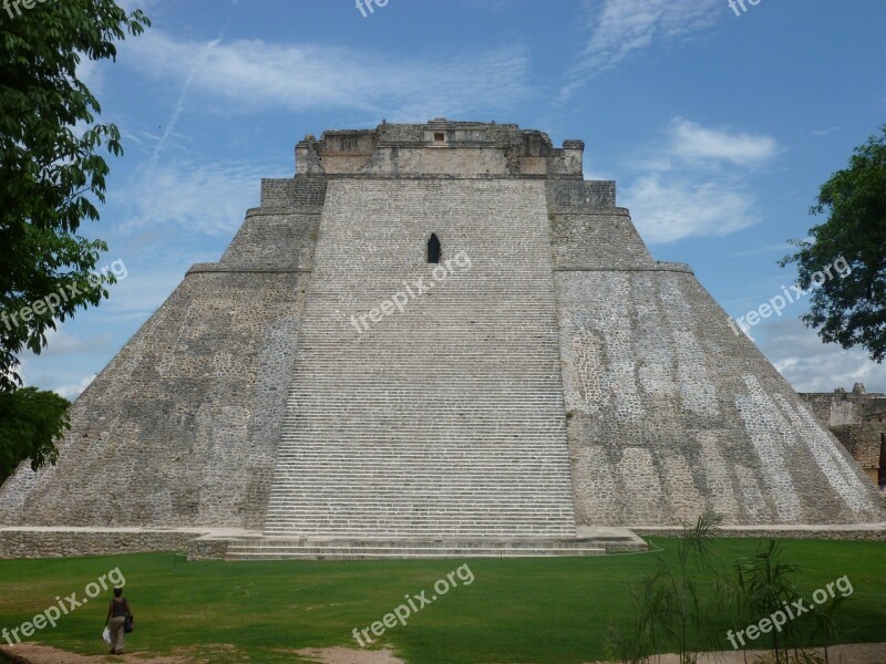 Pyramid Mexico Mayan Pyramid Hike Travel