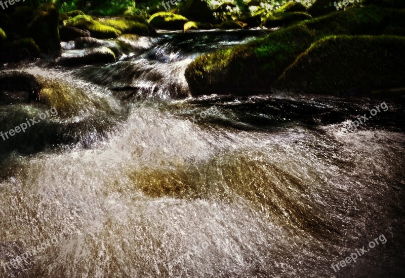 Landscape Water River Czech Republic Nature South Bohemia