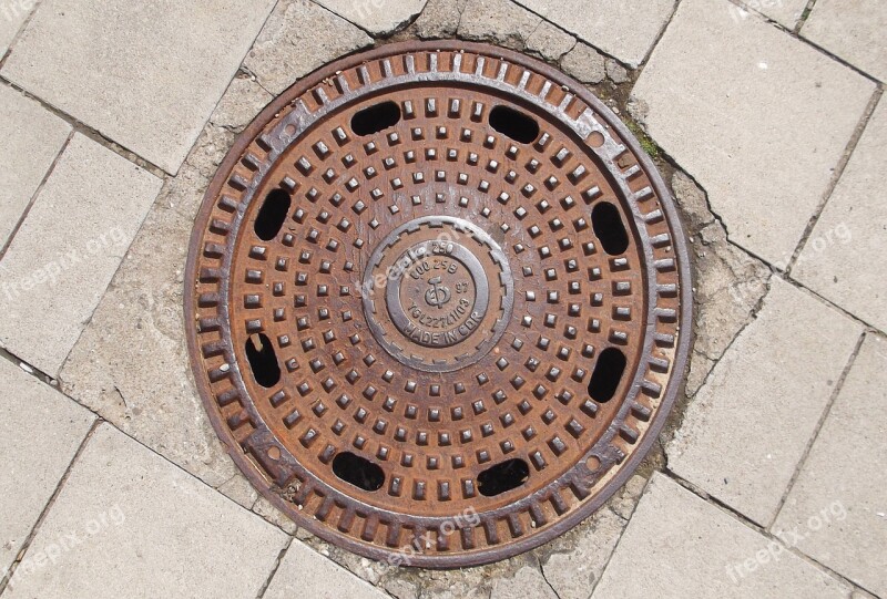 Gulli Metal Manhole Cover Gullideckel Lid