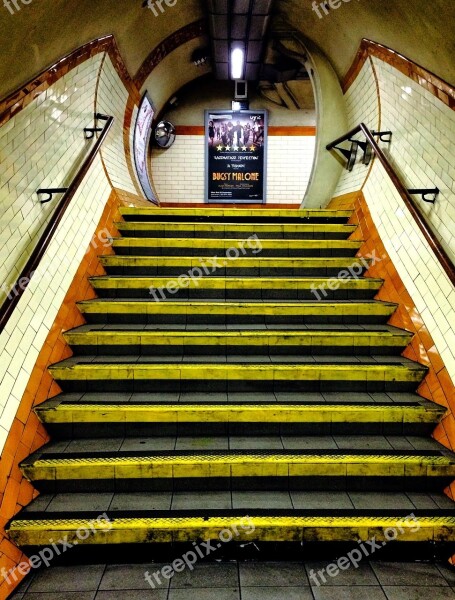 Stairs Station Steps Stairway Transportation