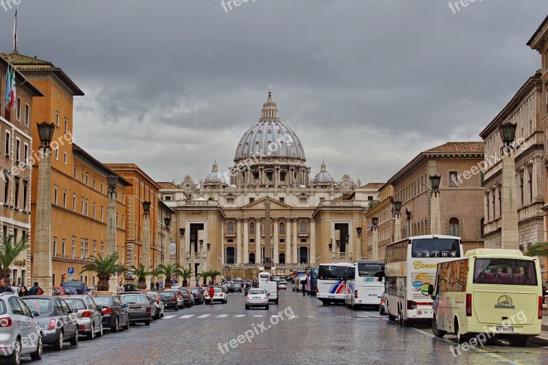 Rome Vatican City Saint Peter's Cathedral Basilica Church