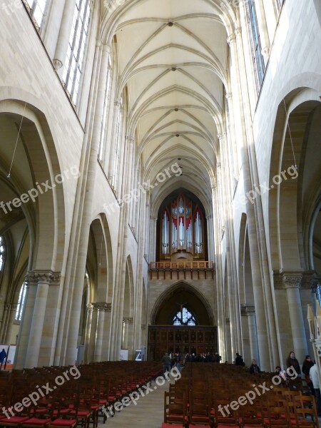 Dom Gothic Church Organ Gothic Vault