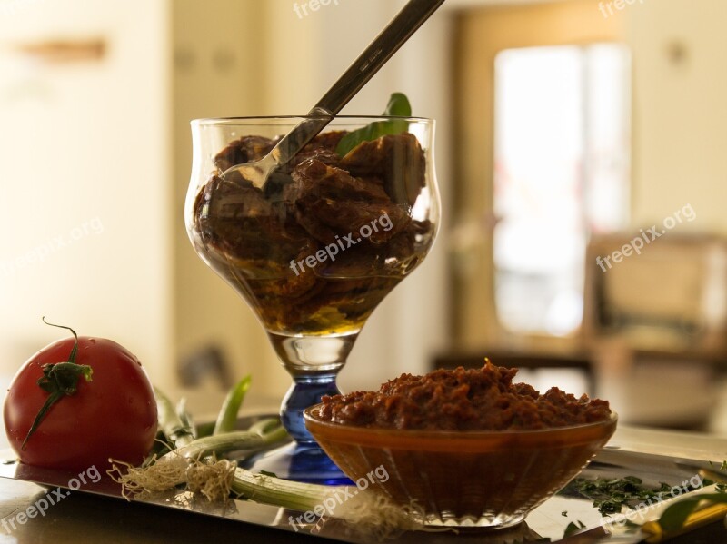 Buffet Brunch Breakfast Tomato Dried Tomato