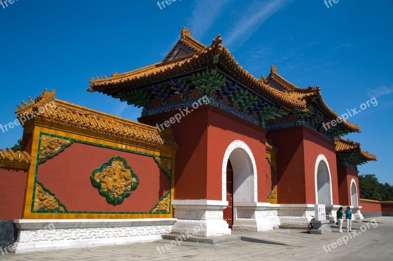 Shenyang Beiling Zhaoling Tomb Ancient Architecture Culture History