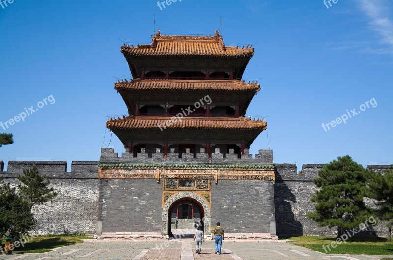 Shenyang Beiling Zhaoling Tomb Ancient Architecture Culture History