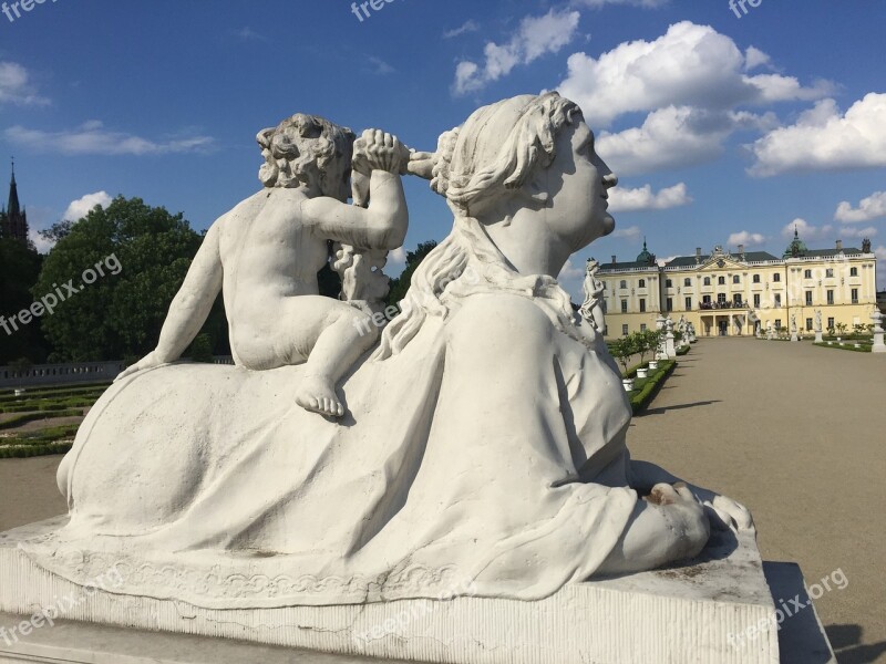 Park Summer Białystok Branicki Palace The Sun