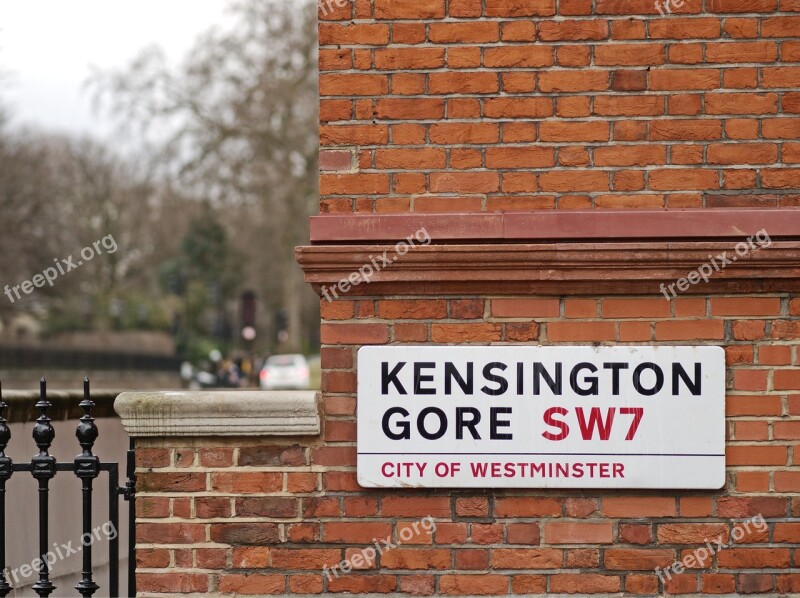 Kensington Gore Blood London Sw7