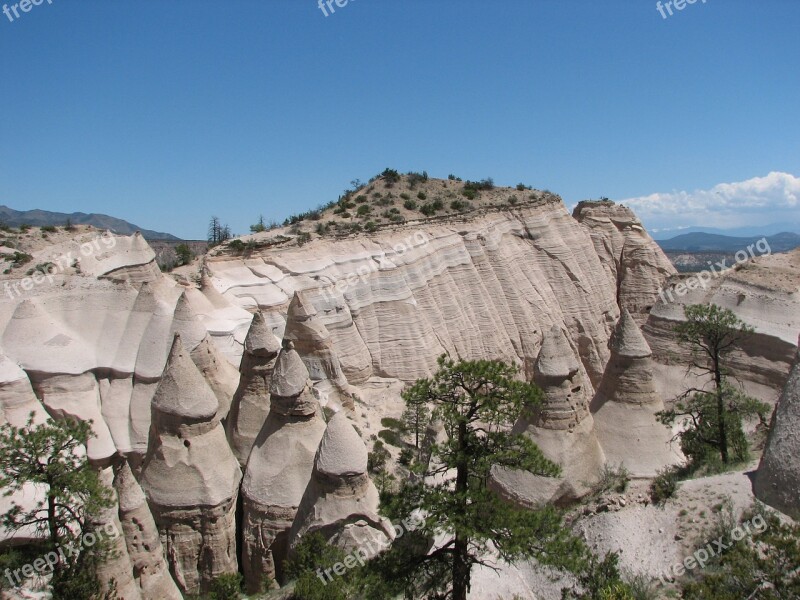 Tent Rocks Kasha-katuwe Desert Rocks Sandstone