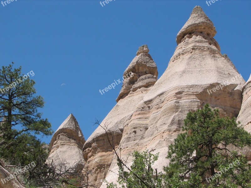 Tent Rocks Desert Kasha-katuwe Rocks Sandstone