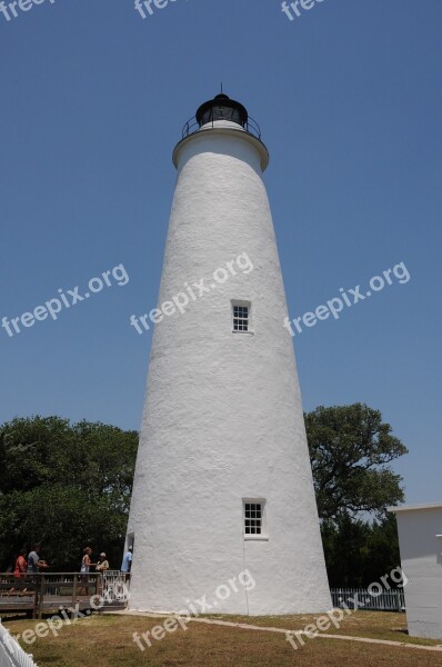 North Caroline Lighthouse East Coast Outer Banks Free Photos