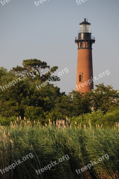 North Caroline Lighthouse East Coast Lighthouse Outer Banks Free Photos