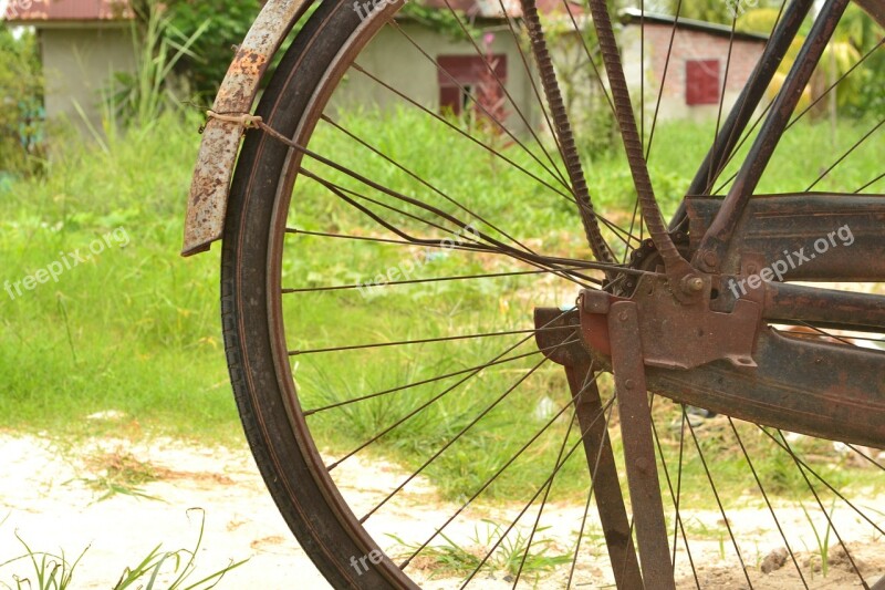 Old Bicycle Vintage Bicycle Onthel Bike Old Rusty Bicycle