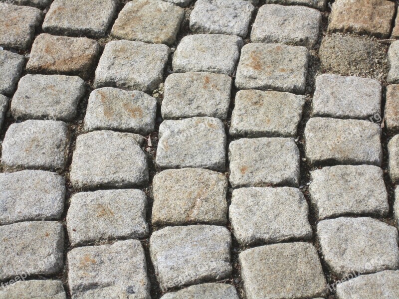 Stones Paving Stones Pattern Ground Cobblestones