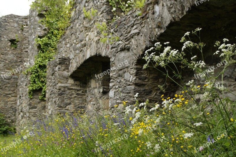 Castle Ruin Middle Ages Hohentwiel Hegau