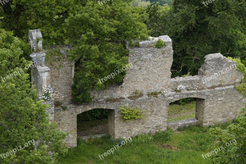 Castle Ruin Middle Ages Hohentwiel Hegau