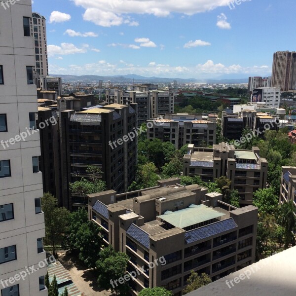 Manila City Blue Skies Free Photos