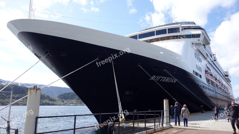 ålesund Norway Ship Cruise Ship Water