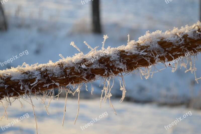 Winter Frost Snow Cold Finnish