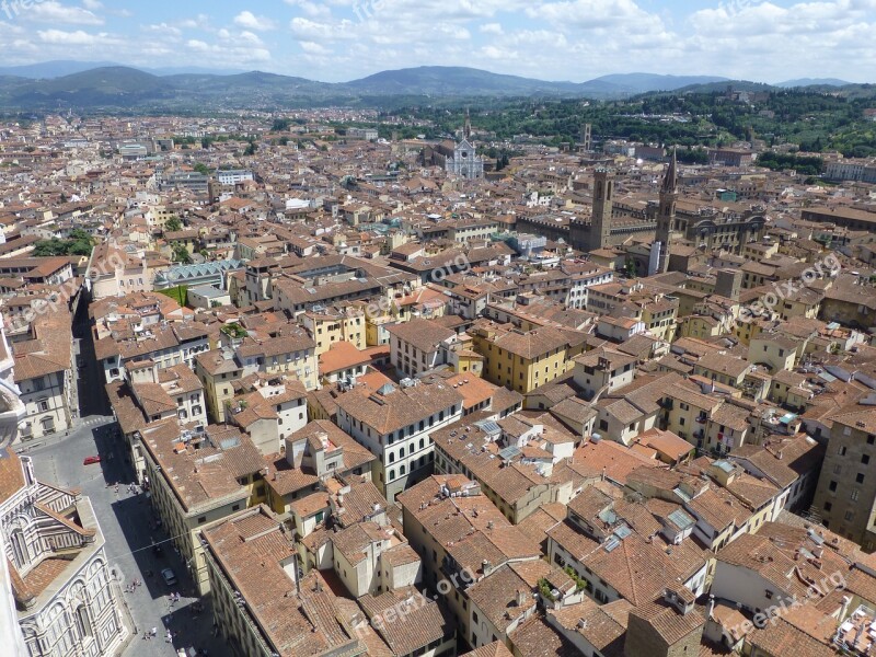 Florence Firenze Renaissance Landscape Cityscape