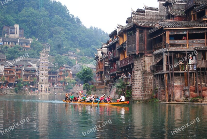 Tourism Hunan History China Fenghuang