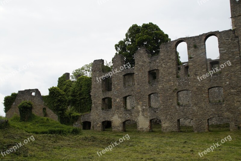 Castle Ruin Middle Ages Hohentwiel Hegau