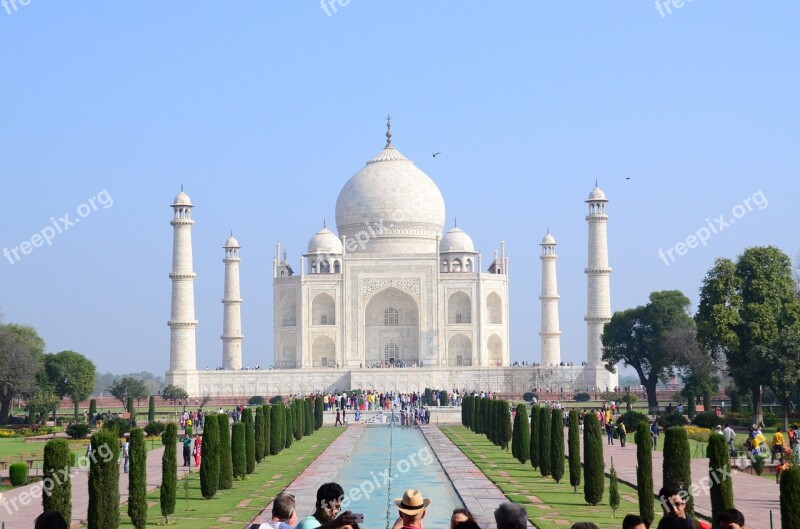 Taj Mahal Agra India Palace Nice