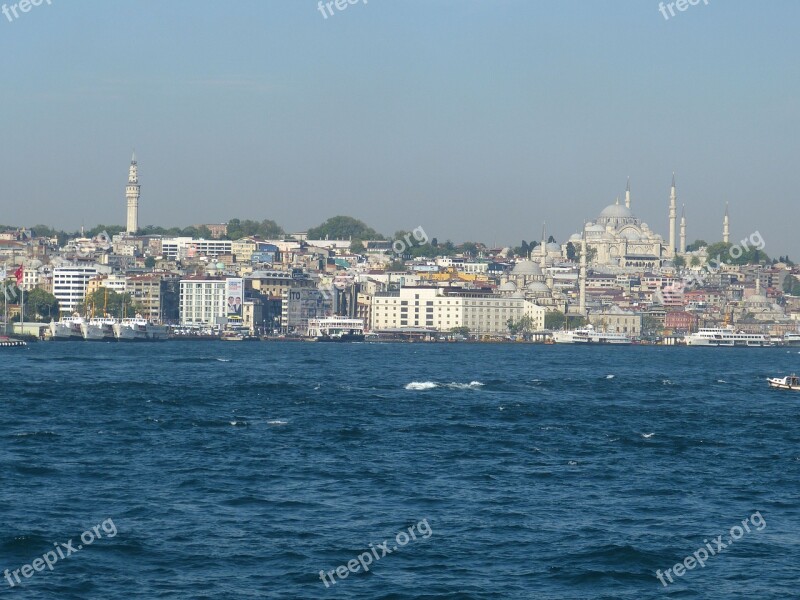 Istanbul Turkey Orient Bosphorus Historic Center