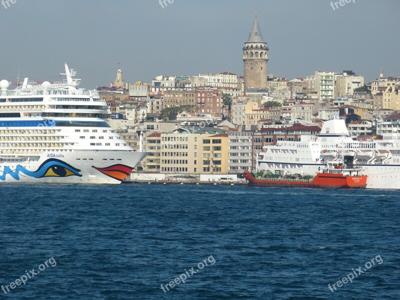 Istanbul Turkey Orient Bosphorus Historic Center