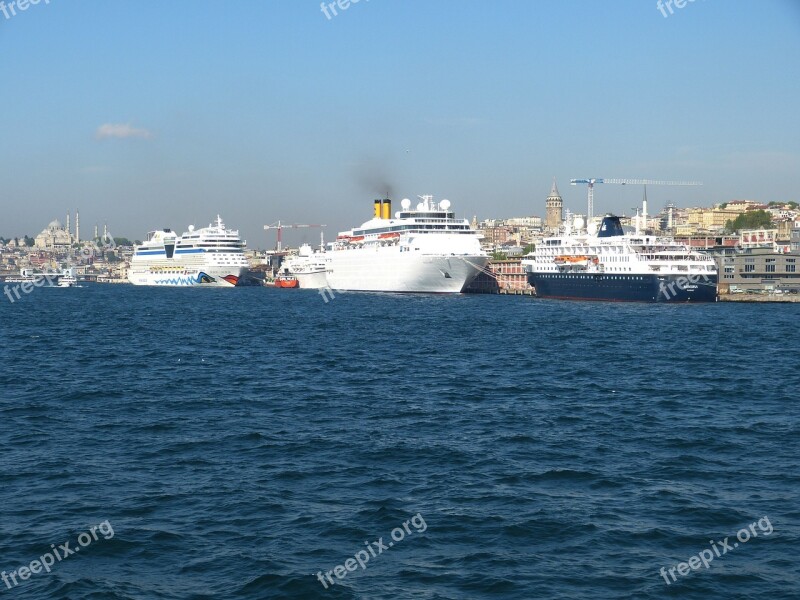 Istanbul Turkey Orient Bosphorus Historic Center