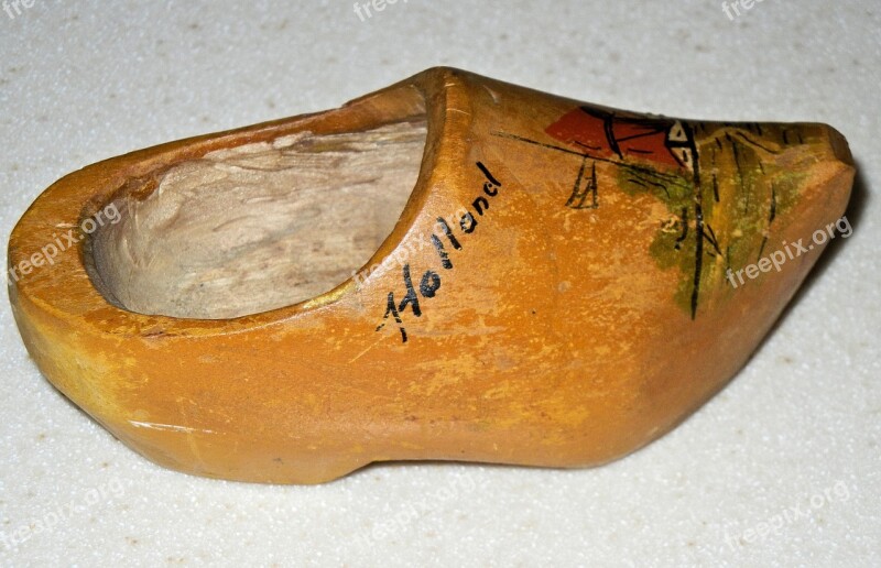 Old Wooden Shoe Holland Decorative Ornamental Free Photos