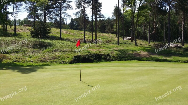 Golf Golf Course Green Grass Landscape