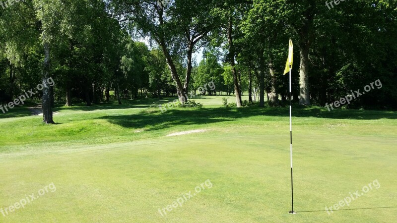 Golf Golf Course Green Grass Landscape