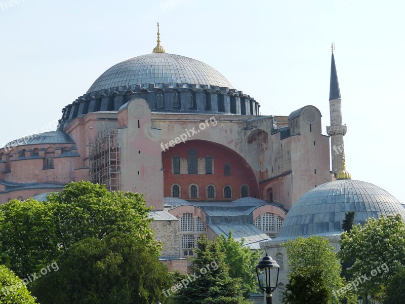 Istanbul Turkey Hagia Sophia Mosque Hagia Sofia