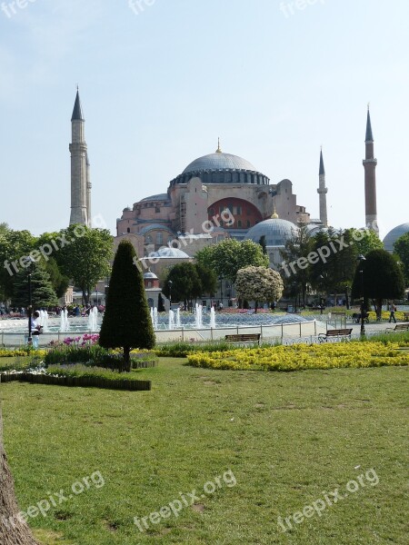 Istanbul Turkey Hagia Sophia Mosque Hagia Sofia