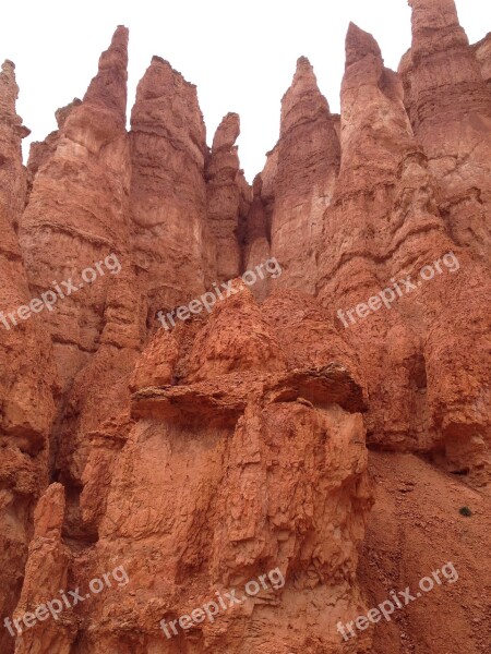 Red Rock Mountain Landscape Park Scenic