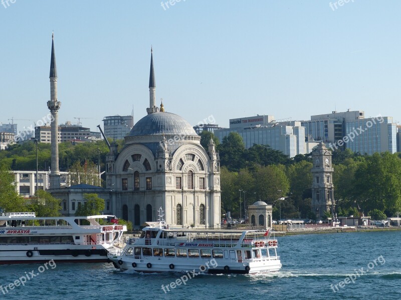 Istanbul Turkey Orient Bosphorus Historic Center