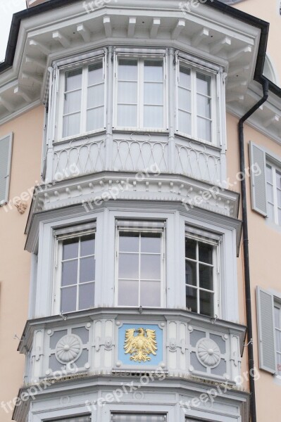 Bay Window Goldener Adler Historically House Historic Center