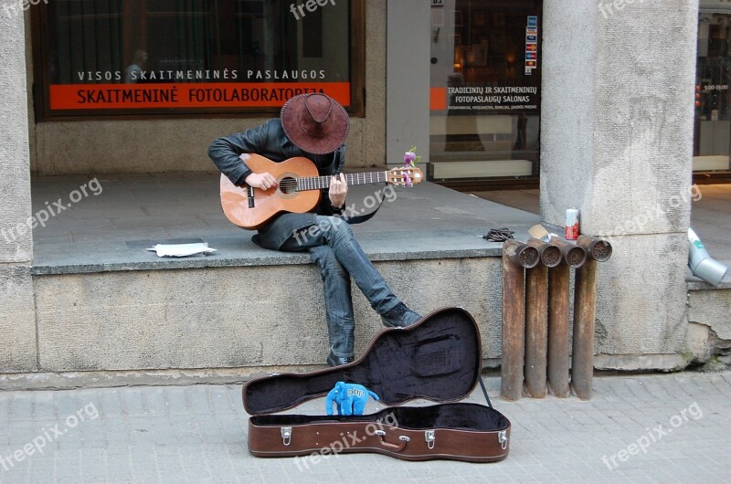 Busker Street Mu Music Instrument