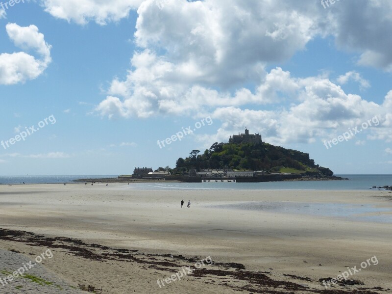 England Cornwall Mount St Michael Castle