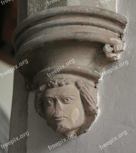 Grotesque Carving Masonry Mason Stone